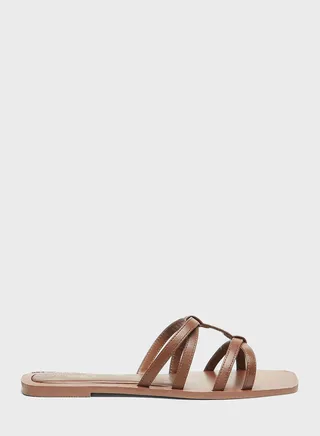 Multi Strap Flat Sandals