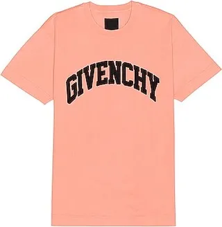 Givenchy Oversized Fit T-shirt in Coral