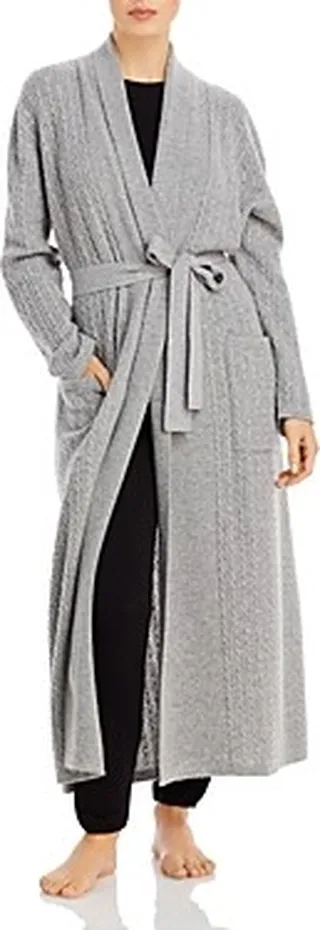 Arlotta Cashmere Long Baby Cable Robe - 100% Exclusive