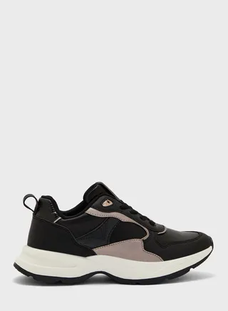 Lace Up Low Top Sneakers