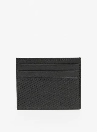 Men Textured Cardholder