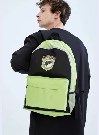 Nasa Print Big Backpack