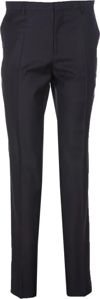Lanvin High Waist Straight Leg Trousers