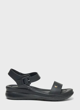 Multi Strap Wedge Sandals