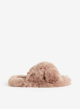 Cross Strap Slip Ons