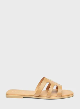 Single Strap Flat Sandals