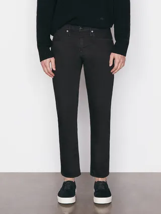 L'homme Slim Crop Noir