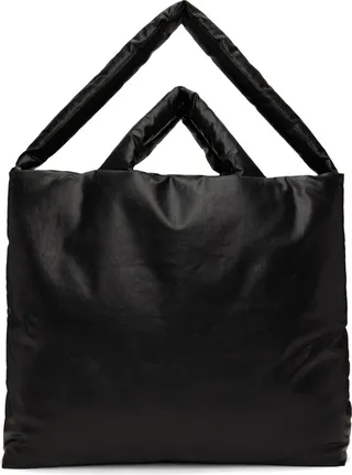 KASSL Editions Black Large Pillow Tote