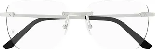 Cartier Rectangle Rimless Glasses