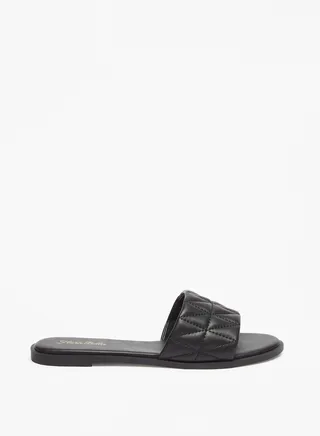 Womens Quilted Slip On Slide Sandals Ramadan Collection