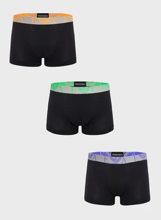 3 Pack Assorted Trunks