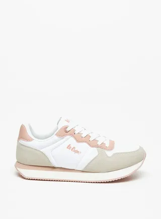 Women's Textured Lace-Up Sneakers
