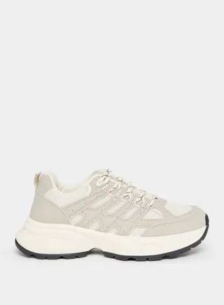 Toggle Tie Running Inspired Sneakers
