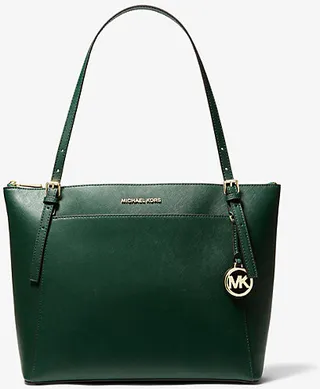 Voyager Large Saffiano Leather Tote Bag