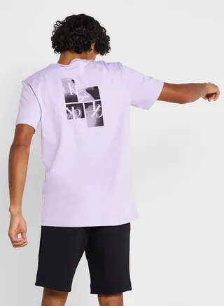 Logo Badge Crew Neck T-Shirt