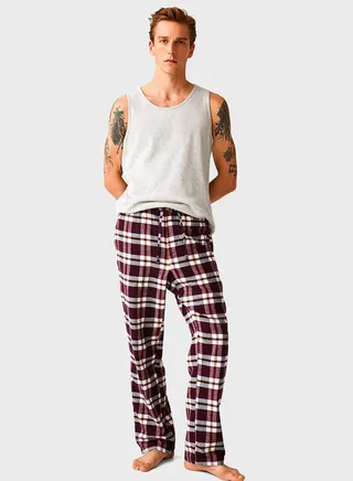 Checked Regular Fit Pyjama