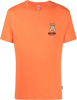 logo-print cotton T-shirt