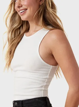 Squeeze Crop Tank Top