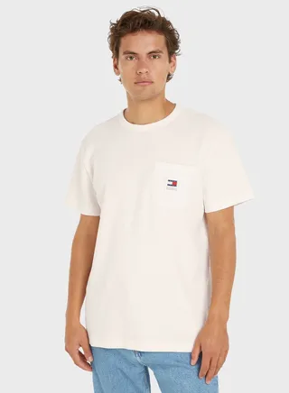 Patch Pocket Crew Neck T-Shirt
