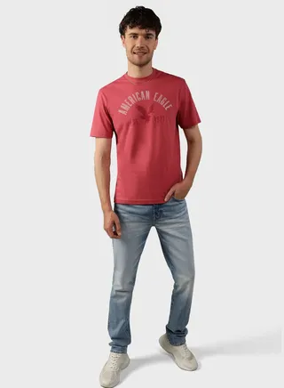 Logo Graphic Crew Neck T-Shirt