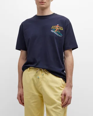 Men's Embroidered Artwork T-Shirt