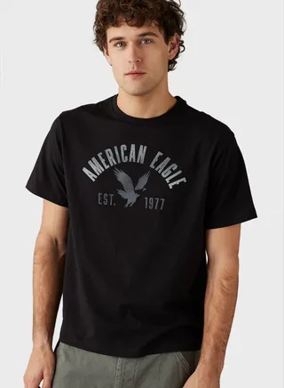 Logo Graphic Crew Neck T-Shirt