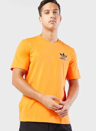 Graphics Fire Trefoil T-Shirt
