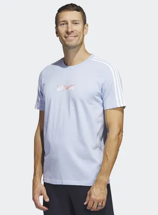 3 Stripe Optimist Graphic T-Shirt