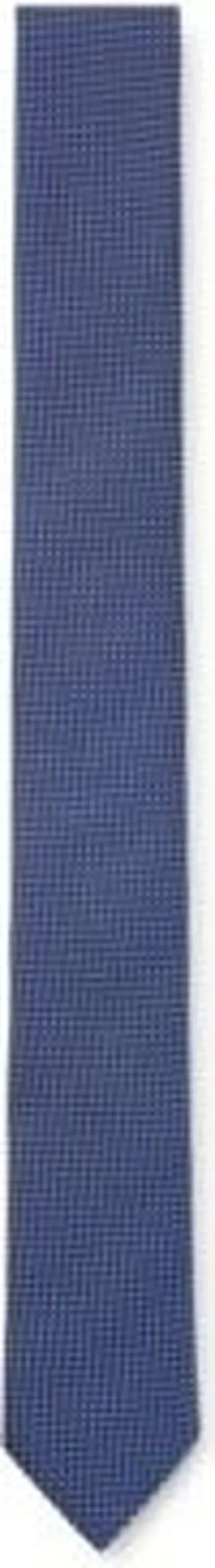 Silk-jacquard tie with all-over micro pattern