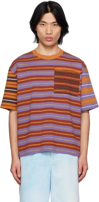Jacquemus Multicolor Le Raphia 'La Mailla Sao' T-Shirt