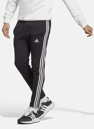 Essentials Single Jersey Tapered Open Hem 3-Stripes Joggers