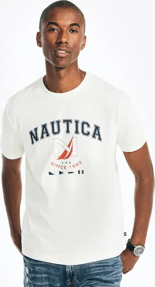 Sustainably Crafted Logo Graphic T-Shirt
