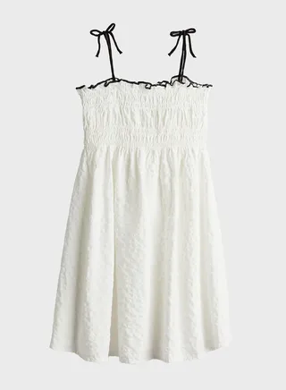 Kids Ruched Tiered Dress
