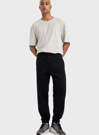Printed Drawstring Sweatpants