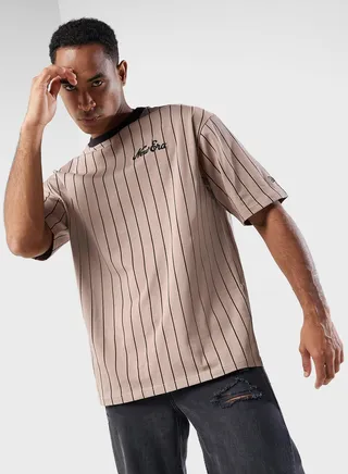 Essential Pinstripe T-Shirt