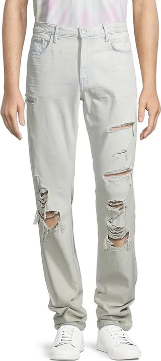 The Asher Slim-Fit Distressed Jeans