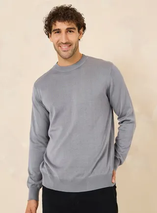 Relax Fit Crew Neck Jumper