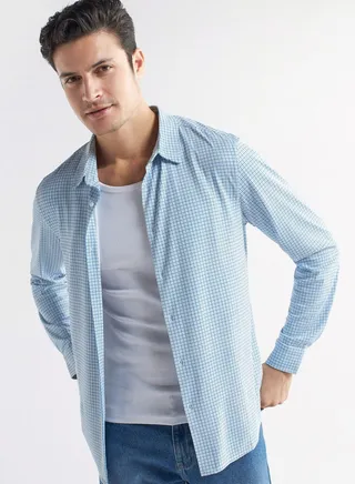 Checked Regular Fit Shirt