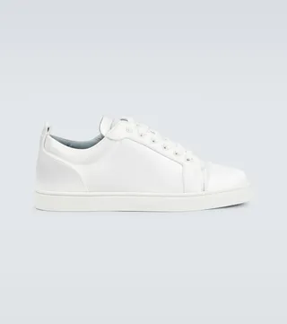 Louis silk-satin sneakers