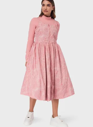 Andrea Reversible Zipped Dress