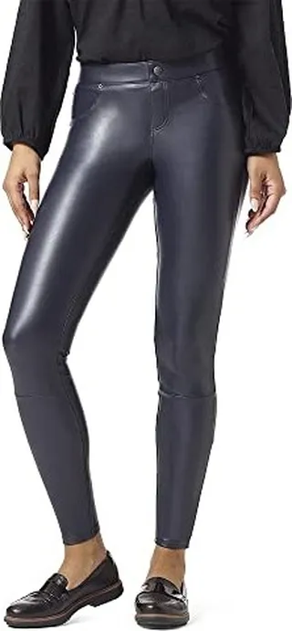 HUE Women's Faux Leather Leggings