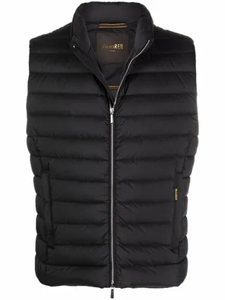 Feather-Down Padded Gilet