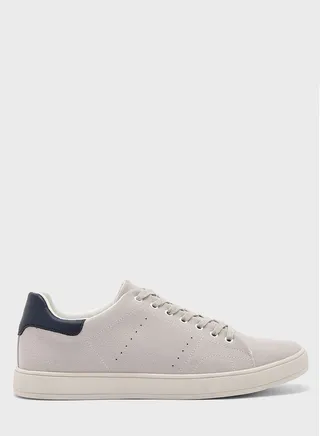 Faux Soft Suede Casual Lace Ups