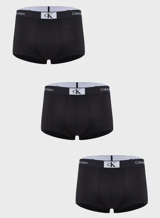 3 Pack Logo Band Trunks