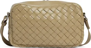 Bottega Veneta Leather Classic Intrecciato Camera Bag