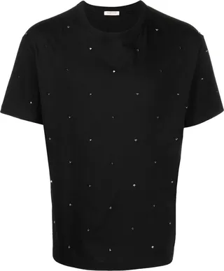 Rockstud cotton T-shirt