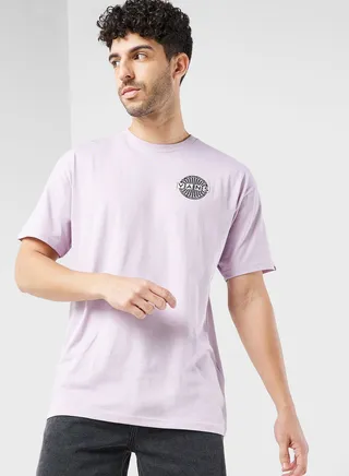 Warped Checkerboard Logo T-Shirt