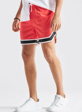 Drawstring Tape Detail Shorts