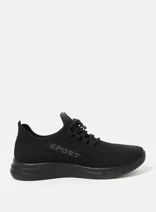 Sport Print Low Top Sneakers