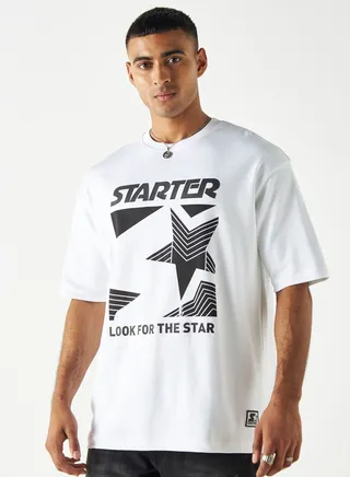 Logo Print Crew Neck T-Shirt